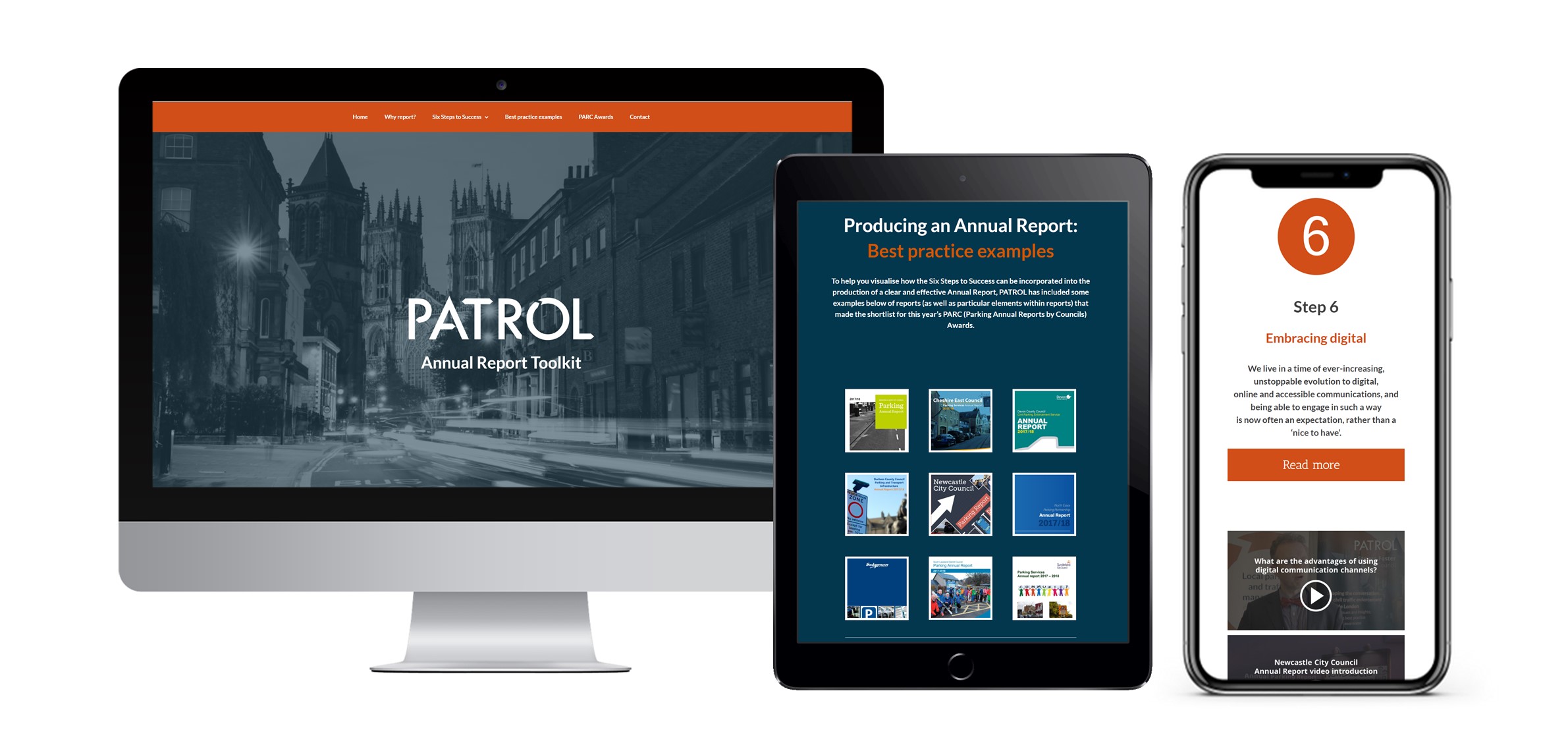 Download Introducing The Patrol Digital Annual Report Toolkit Patrol PSD Mockup Templates